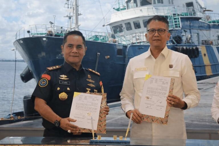 Penyerahan aset kapal rampasan dari Kejaksaan ke KKP