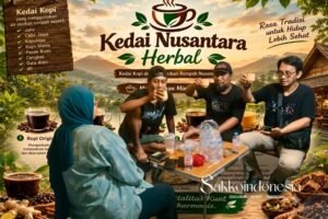 Ngobrol Batu Aki Sambil Ngopi Rempah, Begini Serunya Komunitas Baper Tangsel di Kedai Herbal Nusantara